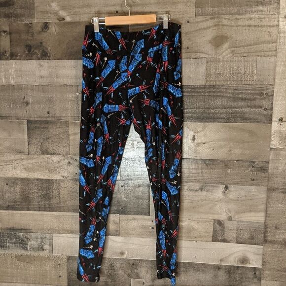 Lularoe Tall & Curvy leggings - Picture 2 of 3